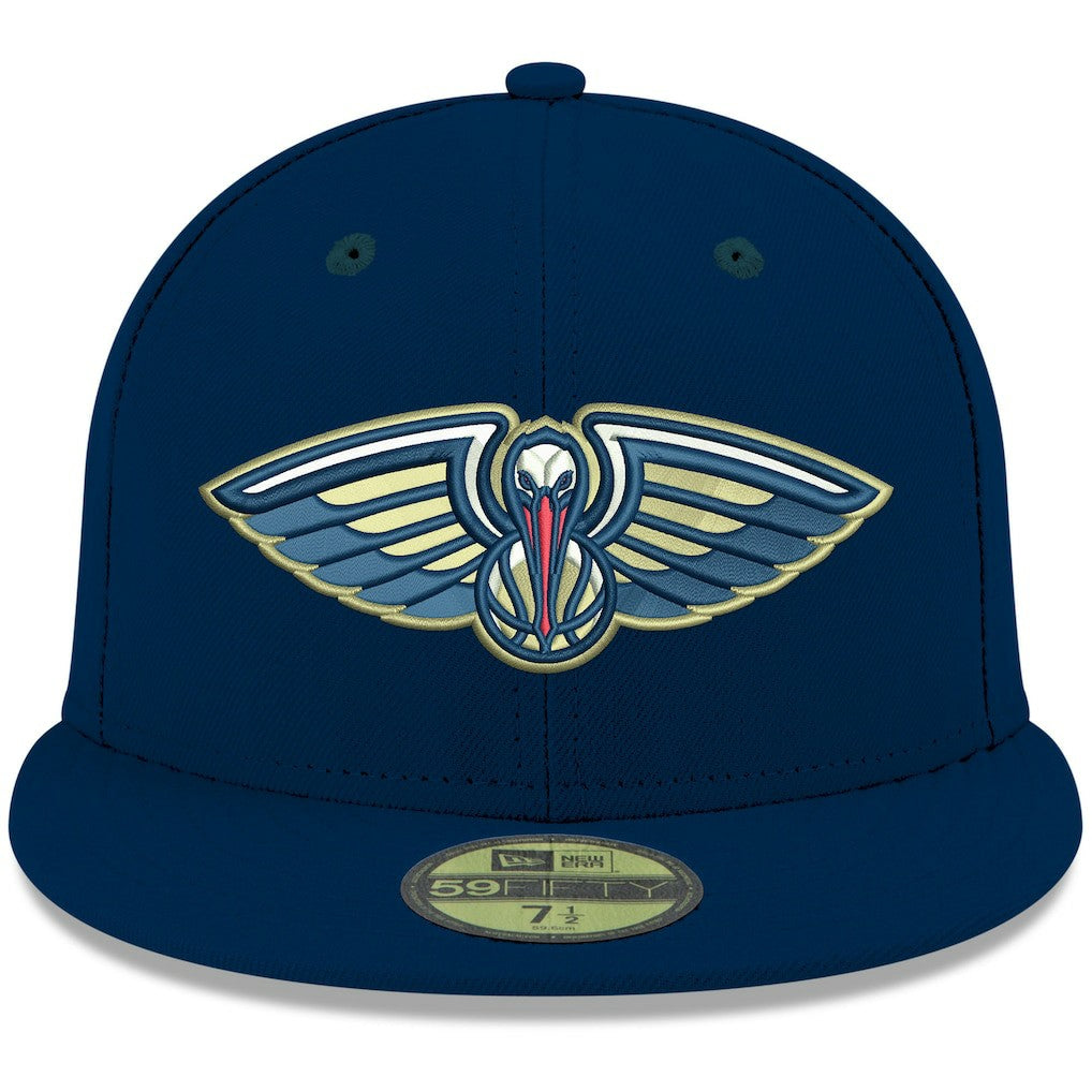 New Orleans Pelicans Team Color 59FIFTY Fitted Hat - Navy outlet