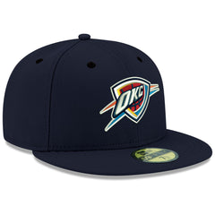 Oklahoma City Thunder Team Color 59FIFTY Fitted Hat - Navy on sale
