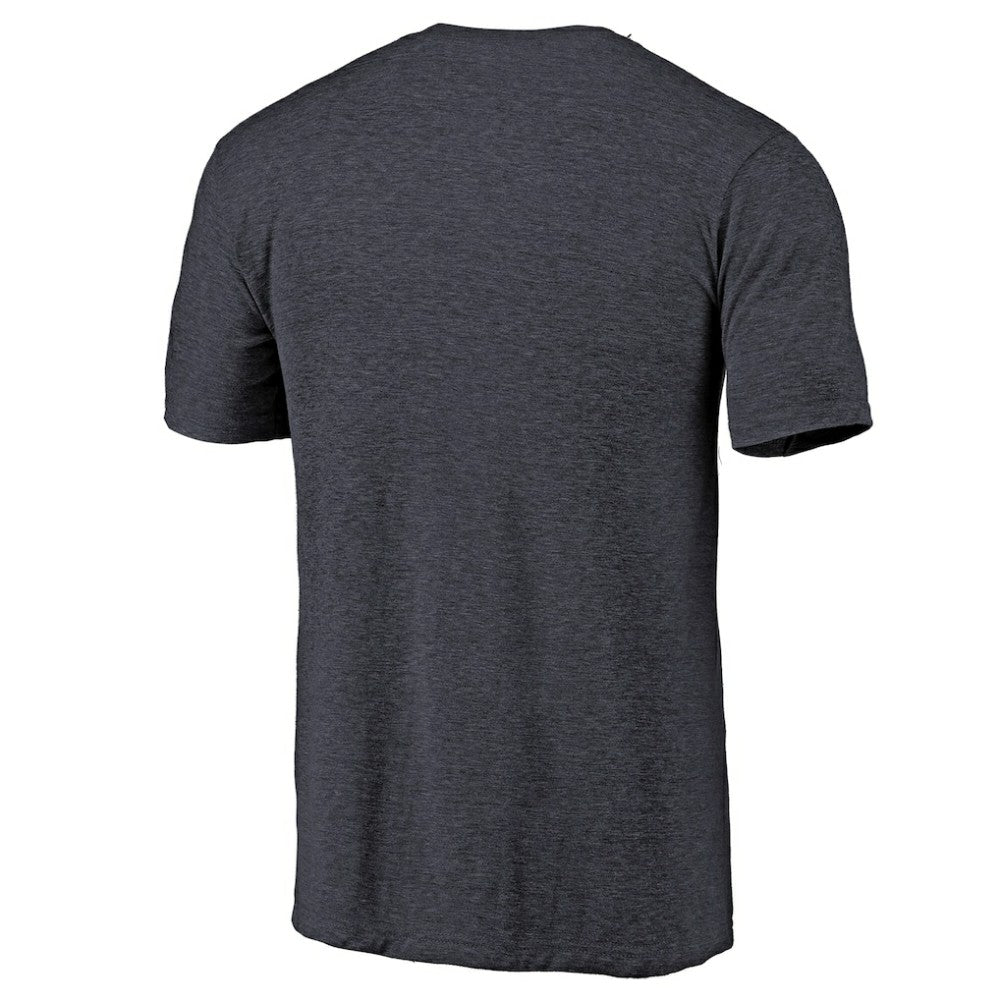 Colorado Avalanche Distressed Team Primary Logo Tri-Blend T-Shirt - Navy T-shirts