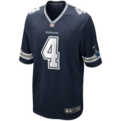 Dak Prescott Dallas Cowboys Youth Game Jersey - Navy on sale