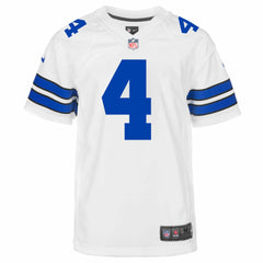 Dak Prescott Dallas Cowboys Youth Game Jersey - White outlet