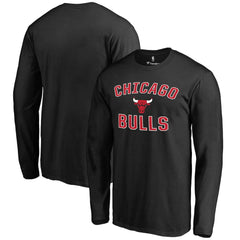 Chicago Bulls Victory Arch Long Sleeve T-Shirt sale - Black shop
