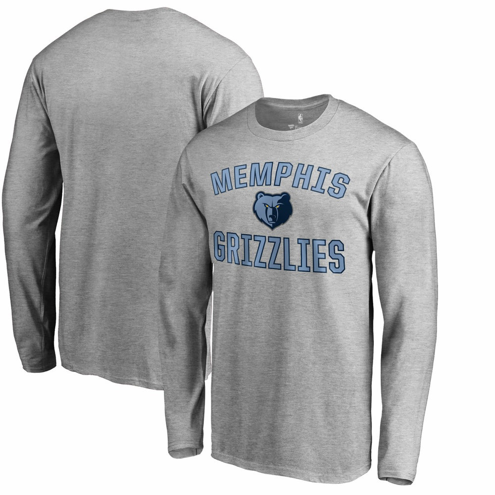 Memphis Grizzlies Victory Arch Long Sleeve T-Shirt - Ash outlet