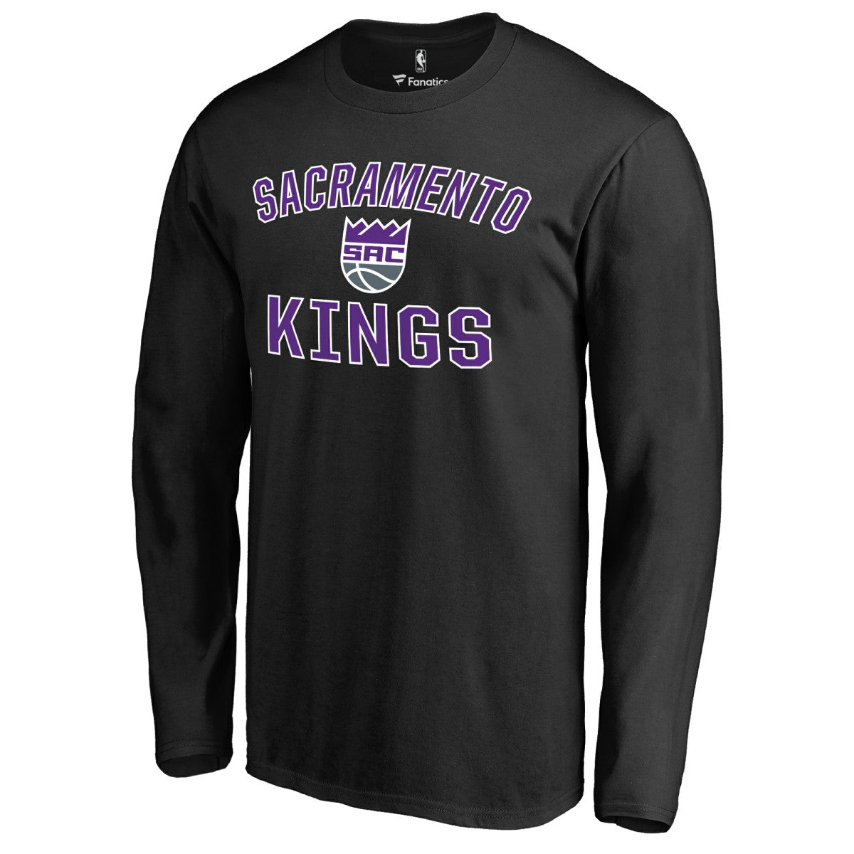 Sacramento Kings Victory Arch Long Sleeve T-Shirt - Black discount