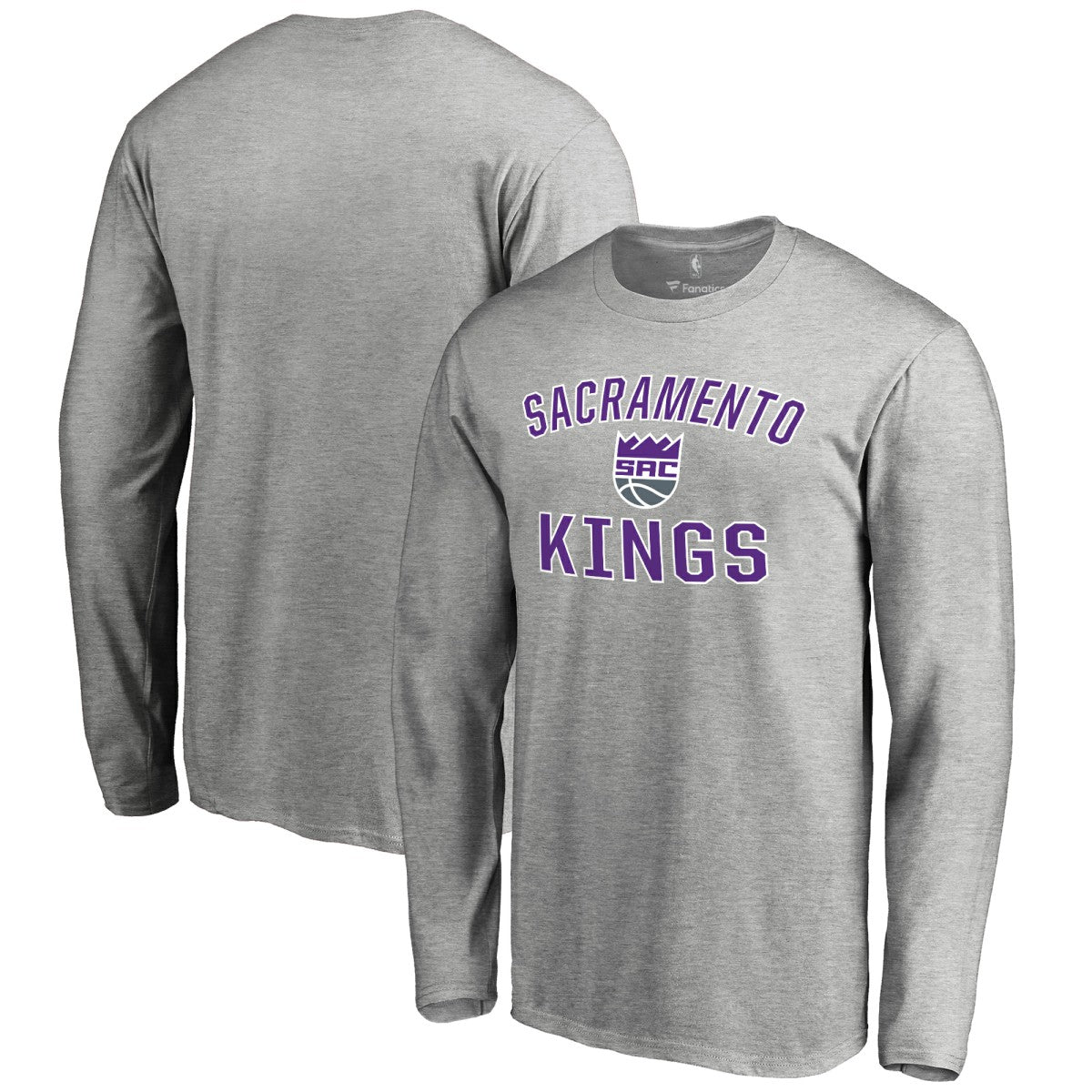 Sacramento Kings Victory Arch Long Sleeve T-Shirt - Ash shop