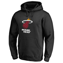 Miami Heat Primary Logo Pullover Hoodie - Black shop