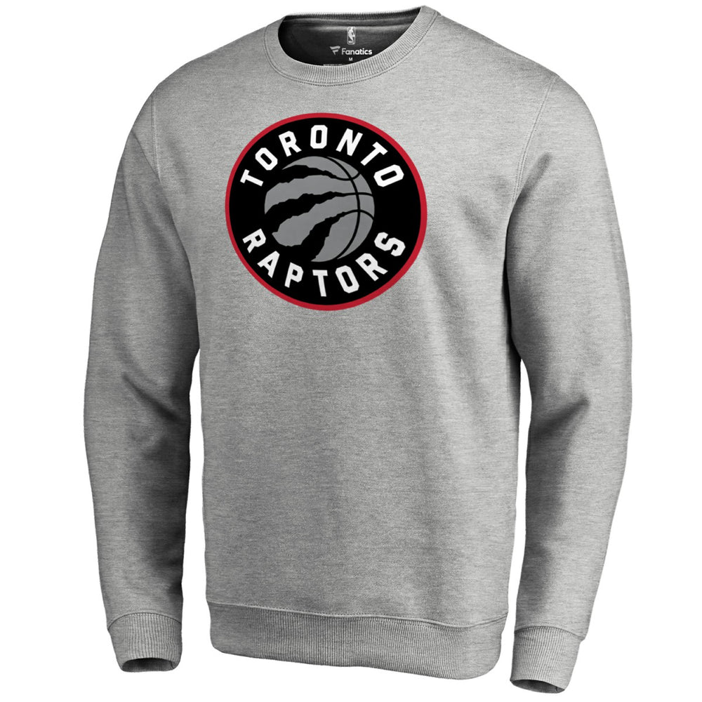 Toronto Raptors Primary Logo Sweatshirt - Heathered Gray outlet