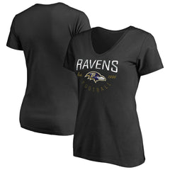 Baltimore Ravens Women's Live For It T-Shirt - Black for sale