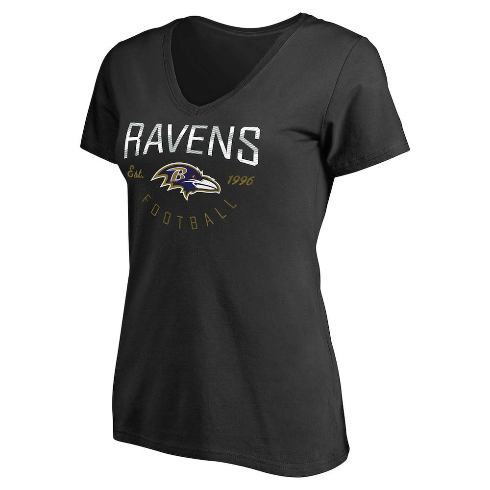 Baltimore Ravens Women's Live For It T-Shirt - Black for sale