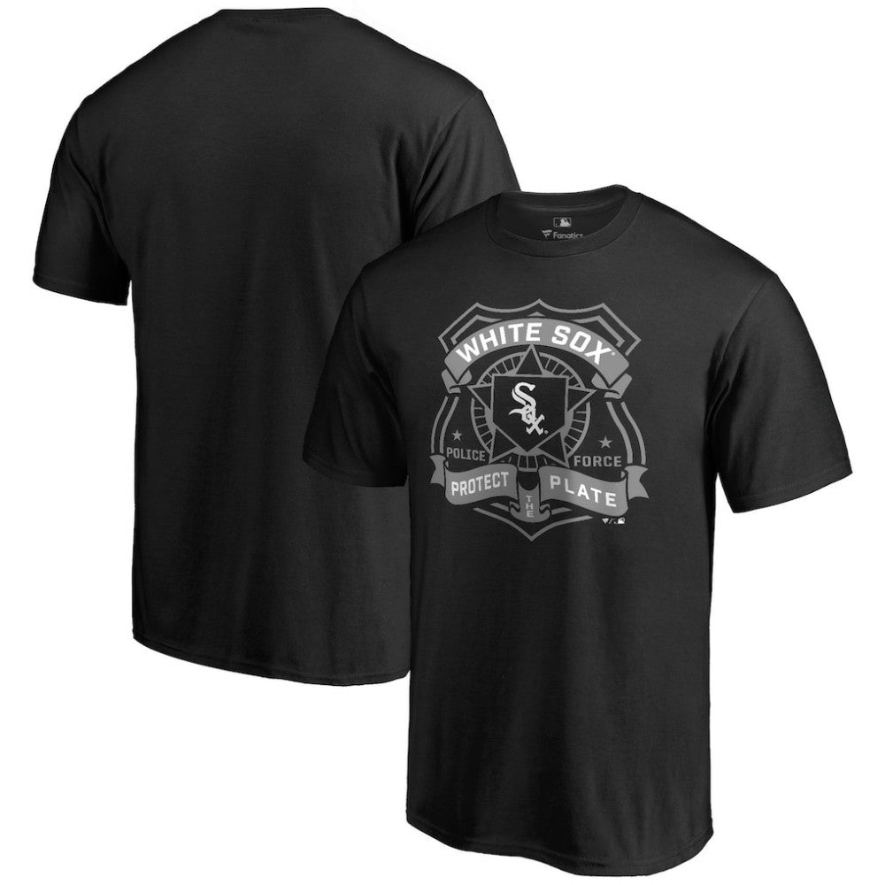 Chicago White Sox Police Badge T-Shirt Black