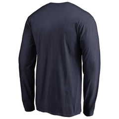 Colorado Avalanche Team Lockup Long Sleeve T-Shirt - Navy T-shirts
