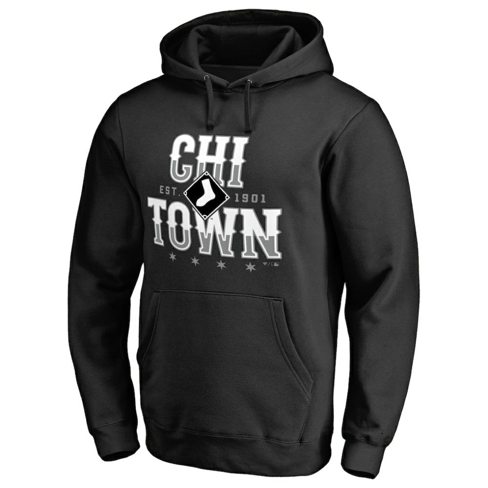 Chicago White Sox Chi Town Hometown Pullover Hoodie Black