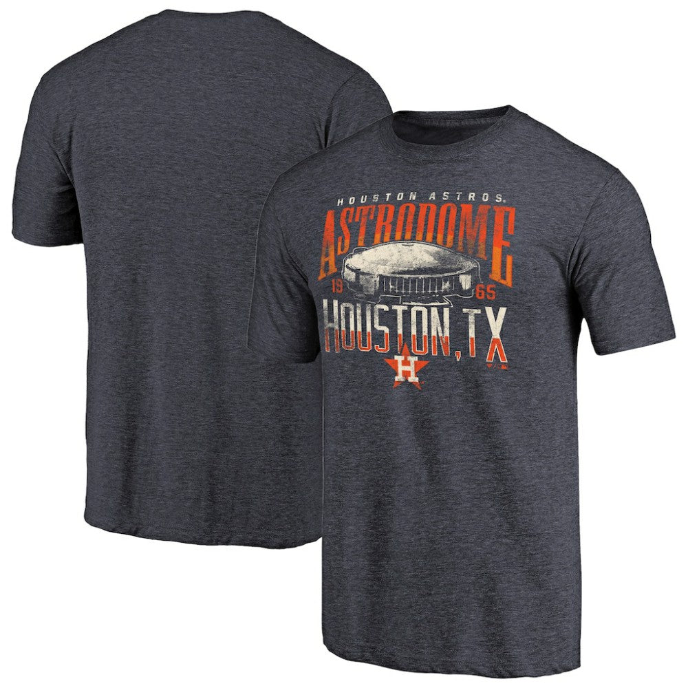 Houston Astros The Dome Hometown Tri-Blend T-Shirt Navy