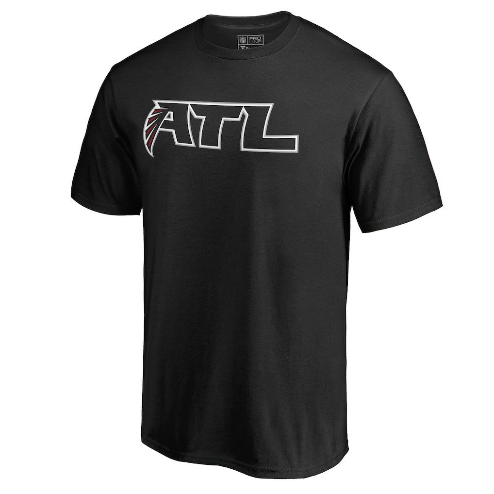 Atlanta Falcons Alternate Logo T-Shirt - Black cheap