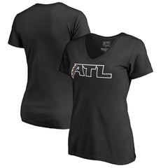 Atlanta Falcons Women's Alternate Logo T-Shirt - Black outlet