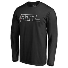 Atlanta Falcons Alternate Logo Long Sleeve T-Shirt - Black on sale