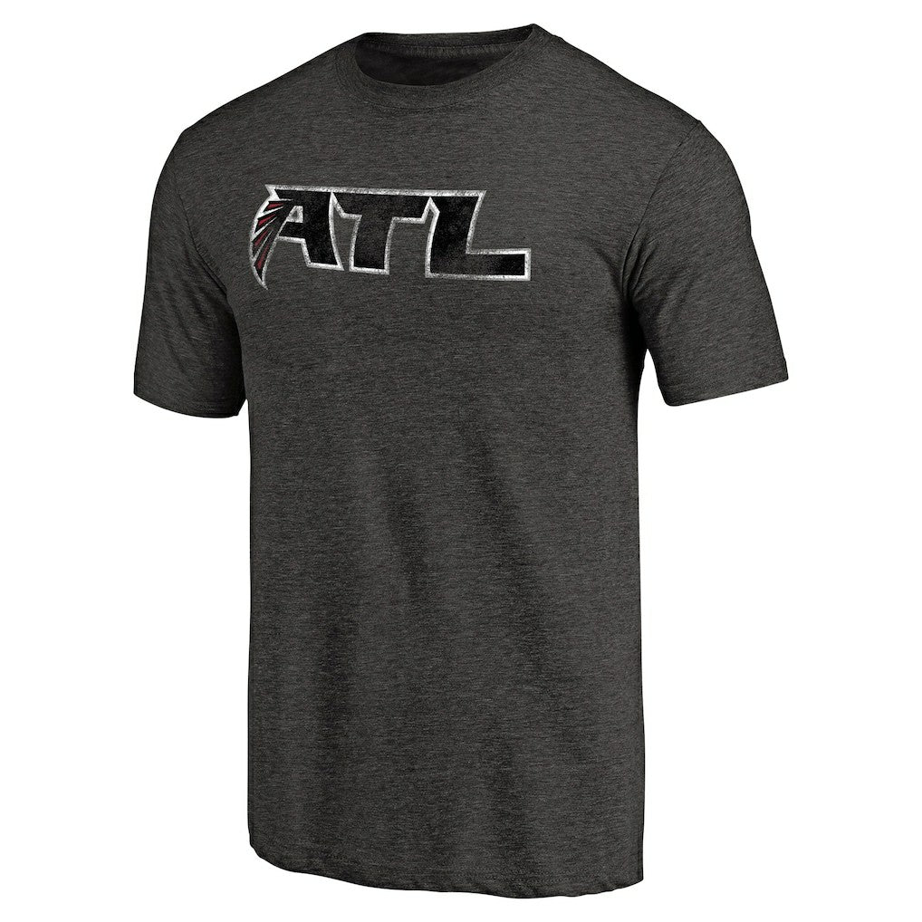 Atlanta Falcons Alternate Logo Tri-Blend T-Shirt - Black sale