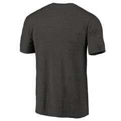 San Antonio Spurs Distressed Team Logo Tri-Blend T-Shirt - Heather Black sale