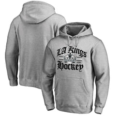 Los Angeles Kings Hometown Collection The Crown Pullover Hoodie - Ash Hoodies