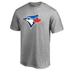 Jose Bautista Toronto Blue Jays Backer Name & Number T-Shirt Heather Gray