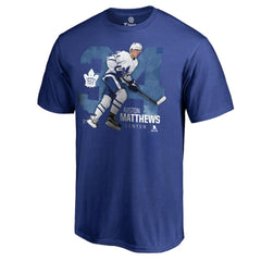 Auston Matthews Toronto Maple Leafs Core Player T-Shirt - Royal T-shirts
