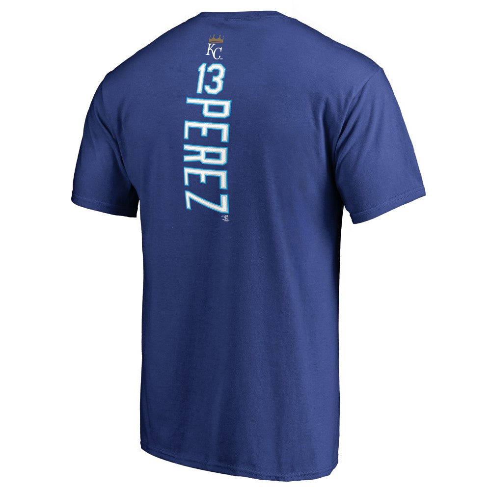 Salvador Perez Kansas City Royals Backer T-Shirt Royal