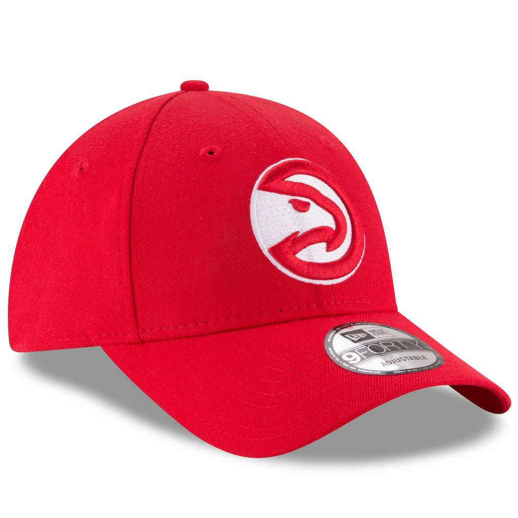 Atlanta Hawks Team Color 9FORTY Adjustable Hat - Red online