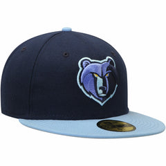 Memphis Grizzlies Team Color 2Tone 59FIFTY Fitted Hat - Navy/Light Blue cheap