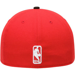 Atlanta Hawks Team Color 2Tone 59FIFTY Fitted Hat - Red/Black discount