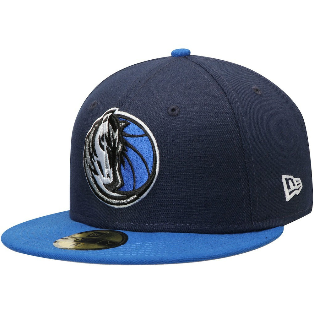 Dallas Mavericks Team Color 2Tone 59FIFTY Fitted Hat sale - Navy/Blue outlet