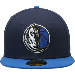 Dallas Mavericks Team Color 2Tone 59FIFTY Fitted Hat sale - Navy/Blue outlet