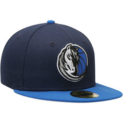 Dallas Mavericks Team Color 2Tone 59FIFTY Fitted Hat sale - Navy/Blue outlet