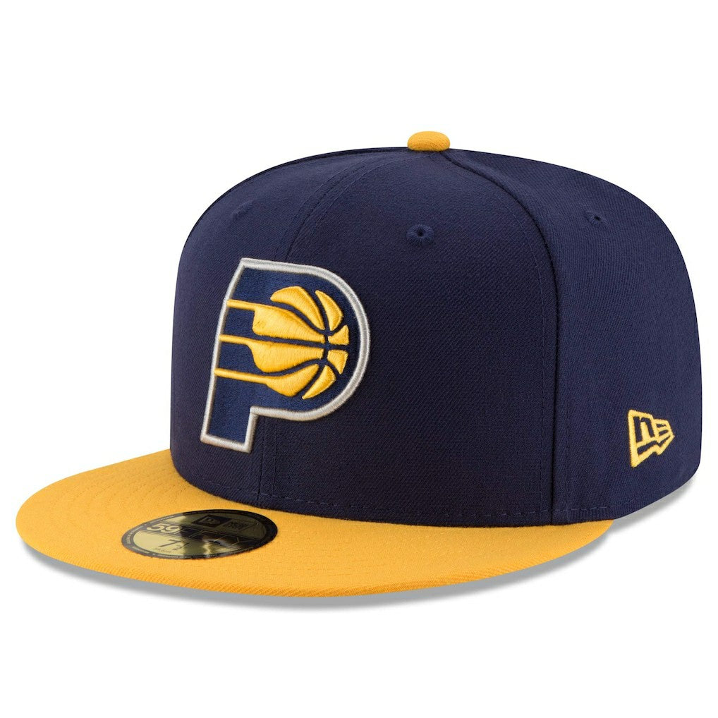 Indiana Pacers Team Color 2Tone 59FIFTY Fitted Hat - Navy/Yellow online