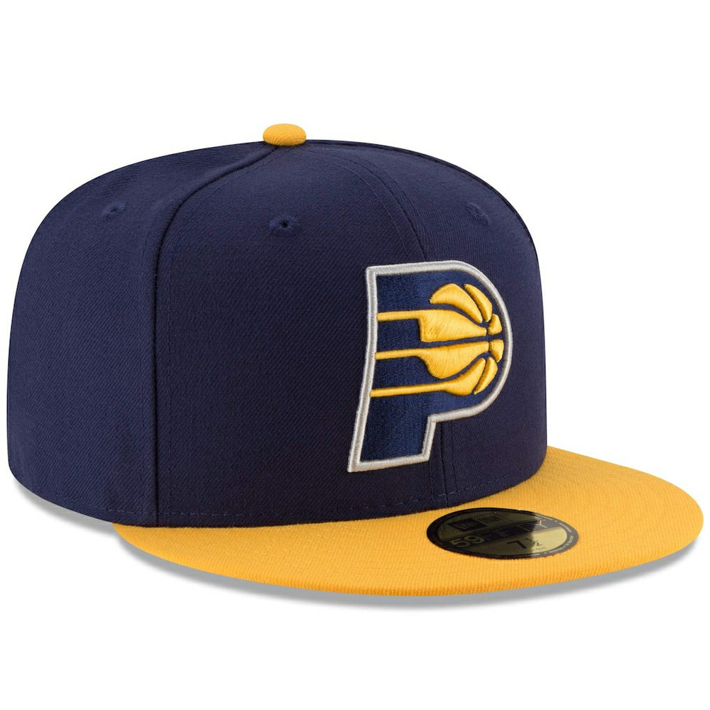 Indiana Pacers Team Color 2Tone 59FIFTY Fitted Hat - Navy/Yellow online