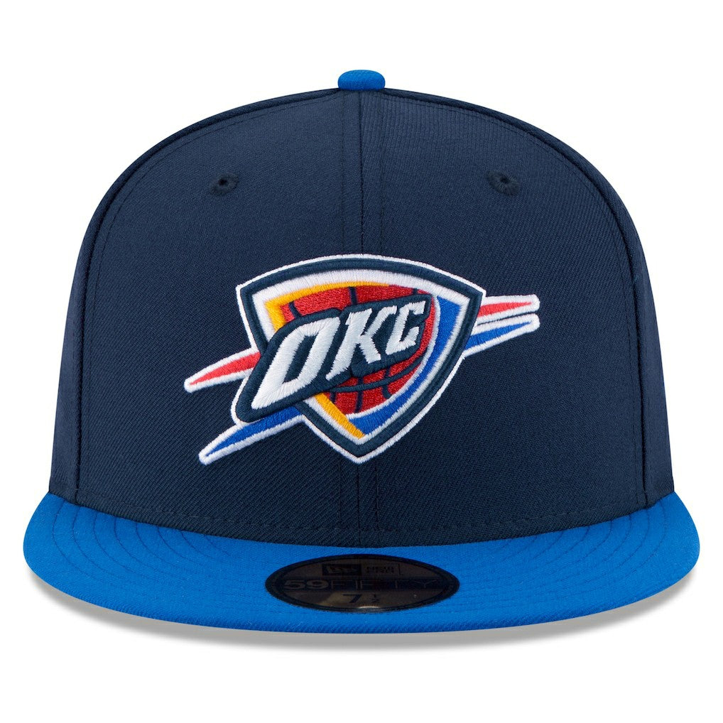 Oklahoma City Thunder Team Color 2Tone 59FIFTY Fitted Hat - Navy/Royal online
