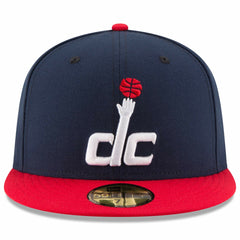 Washington Wizards Team Color 2Tone 59FIFTY Fitted Hat - Navy/Red outlet