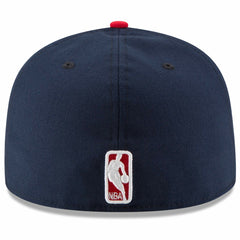 Washington Wizards Team Color 2Tone 59FIFTY Fitted Hat - Navy/Red outlet
