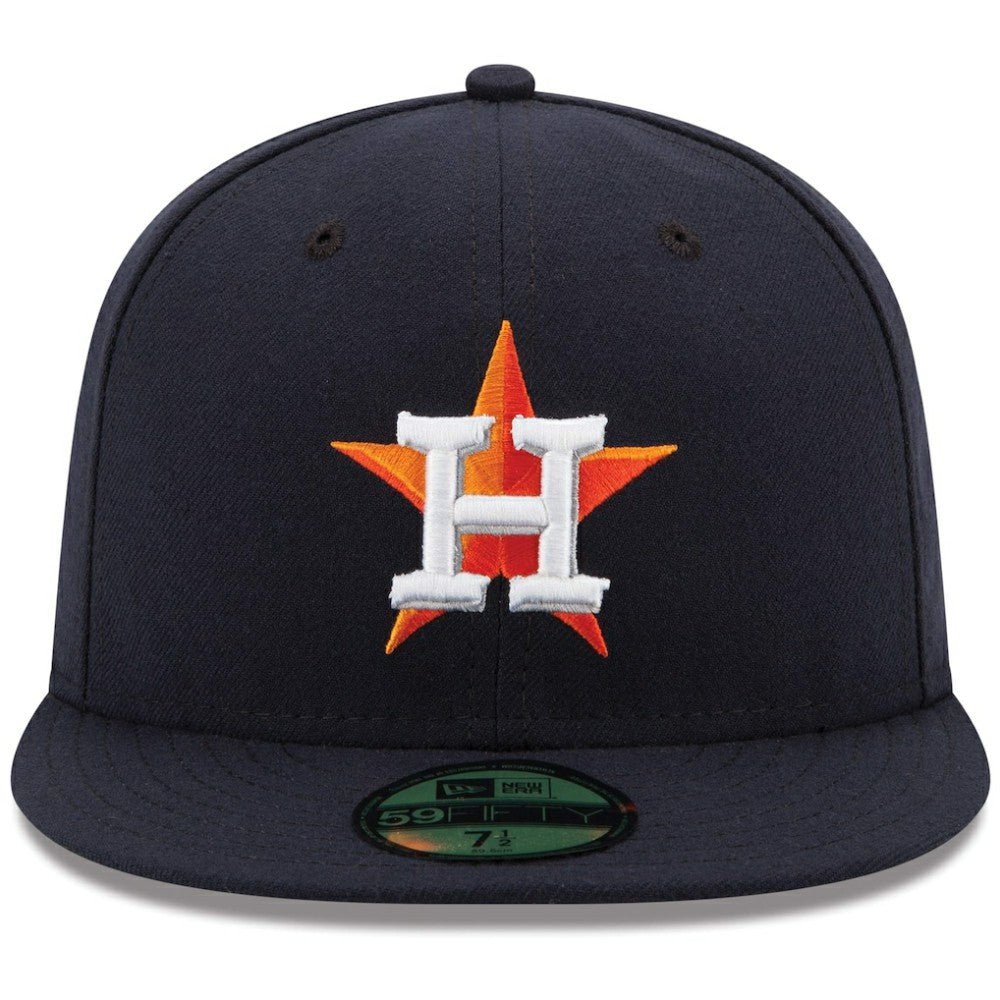 Houston Astros Home Authentic Collection On Field 59FIFTY Performance Fitted Hat Navy