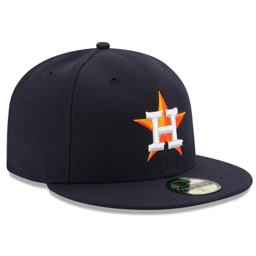 Houston Astros Home Authentic Collection On Field 59FIFTY Performance Fitted Hat Navy