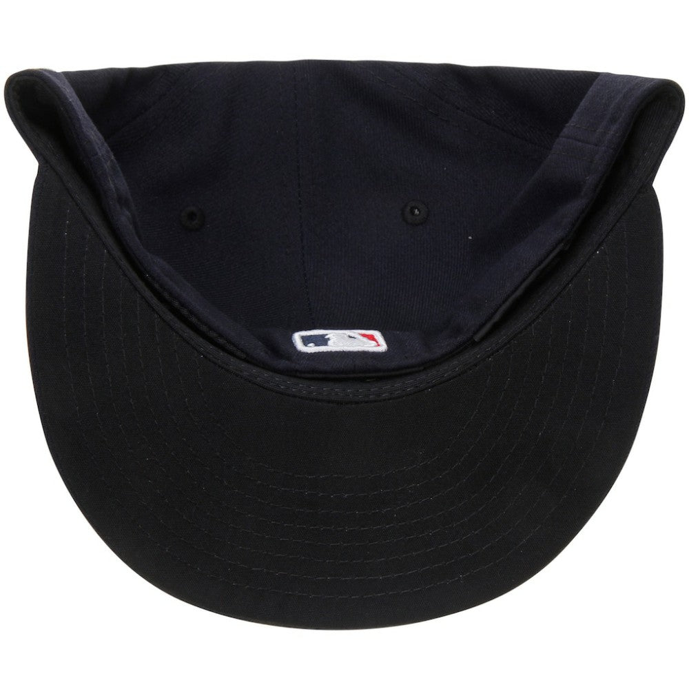Atlanta Braves Road Authentic Collection On-Field 59FIFTY Fitted Hat Navy