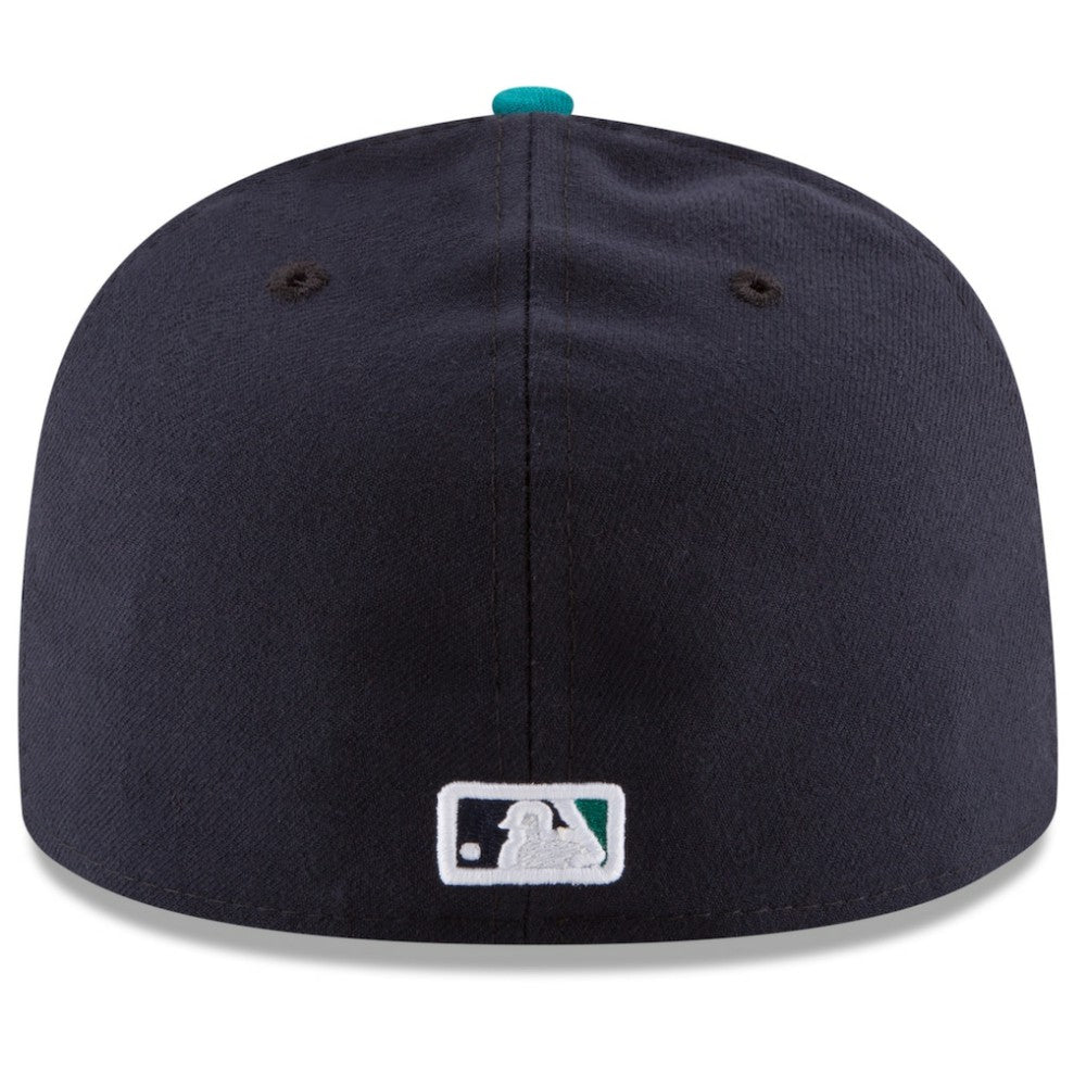 Seattle Mariners Alternate Authentic Collection On Field 59FIFTY Fitted Hat Navy/Teal