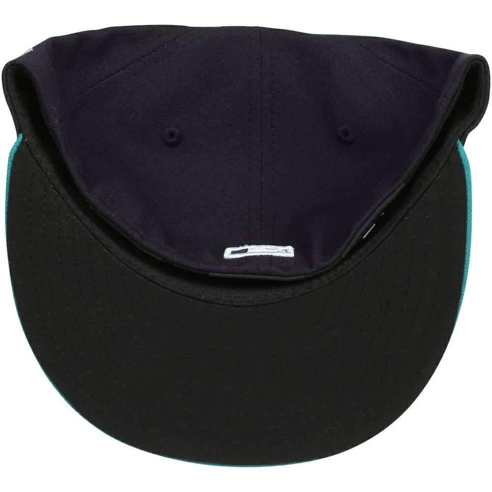 Seattle Mariners Alternate Authentic Collection On Field 59FIFTY Fitted Hat Navy/Teal