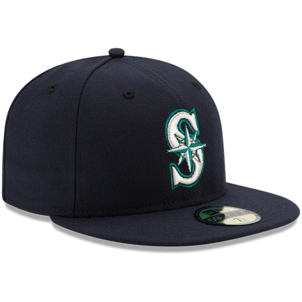 Seattle Mariners Authentic Collection On Field 59FIFTY Fitted Hat Navy