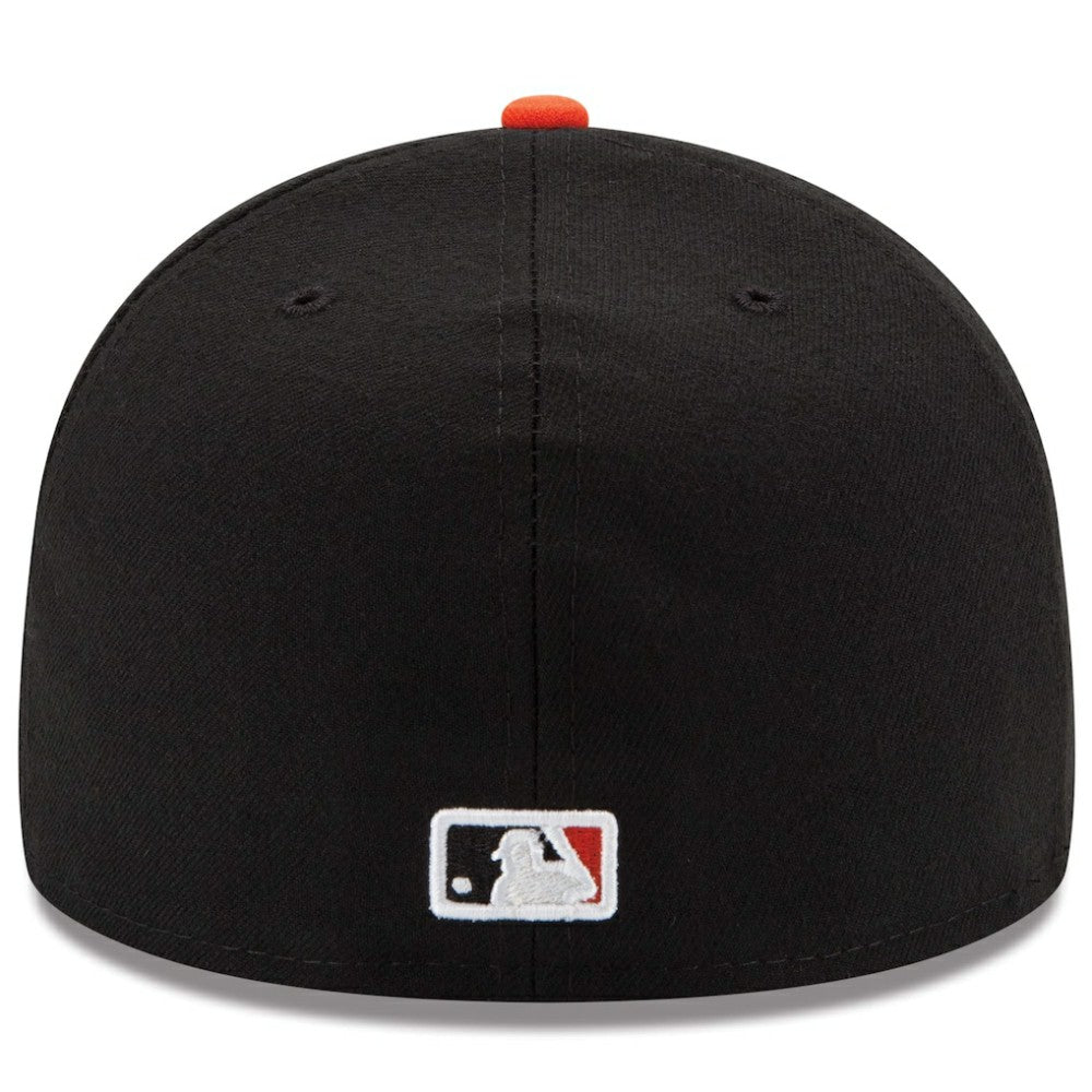 Baltimore Orioles Home Authentic Collection On-Field 59FIFTY Fitted Hat White/Orange