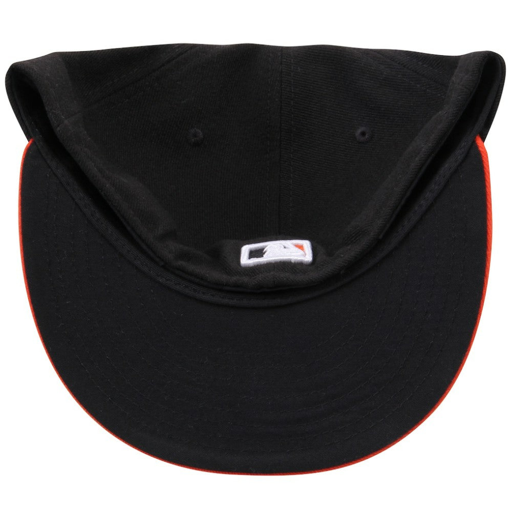 Baltimore Orioles Home Authentic Collection On-Field 59FIFTY Fitted Hat White/Orange