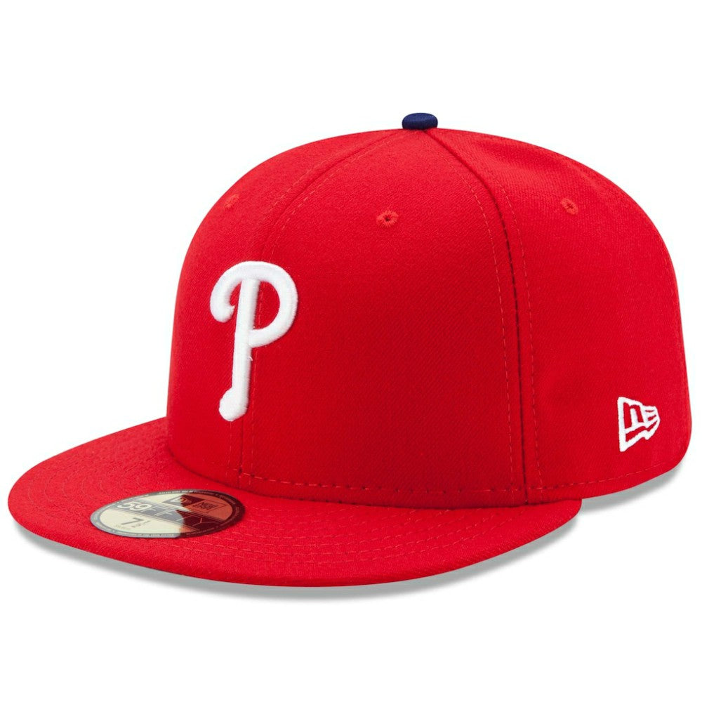 Philadelphia Phillies Game Authentic Collection On-Field 59FIFTY Fitted Hat Red
