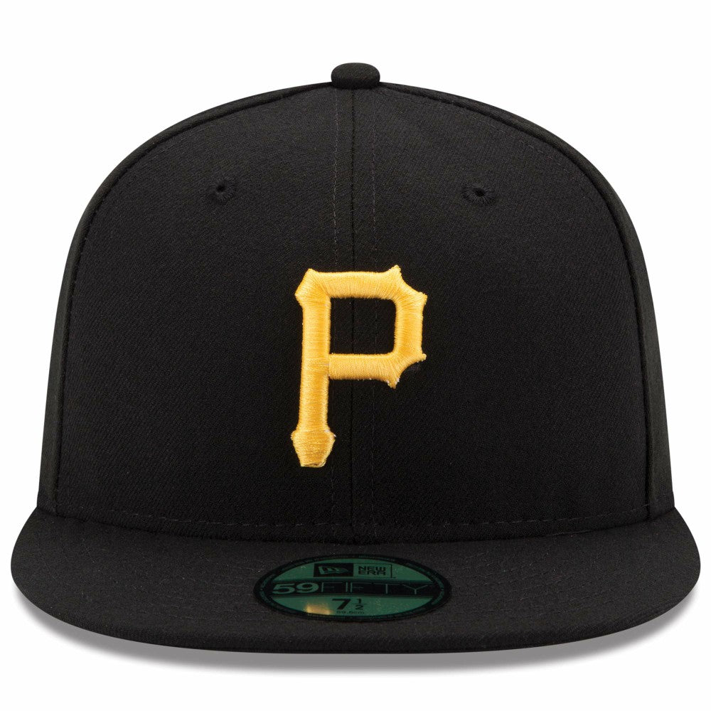 Pittsburgh Pirates Game Authentic Collection On-Field 59FIFTY Fitted Hat Black