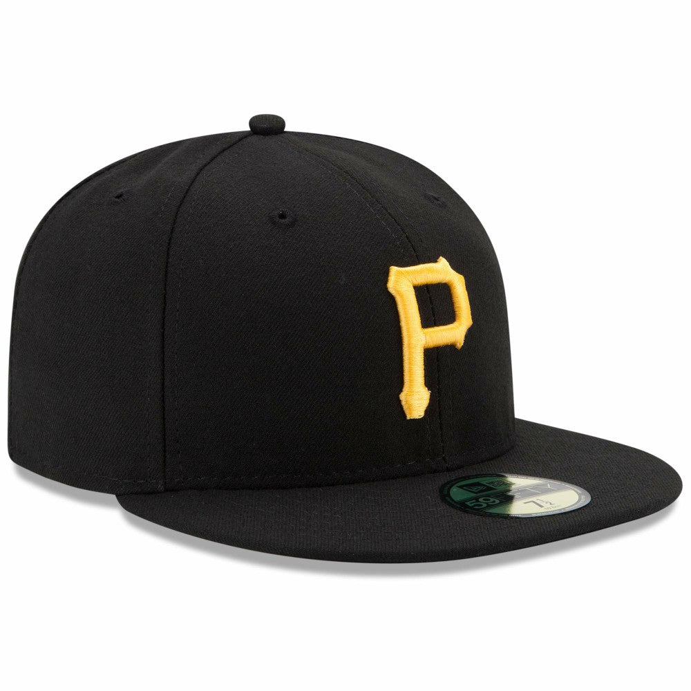 Pittsburgh Pirates Game Authentic Collection On-Field 59FIFTY Fitted Hat Black