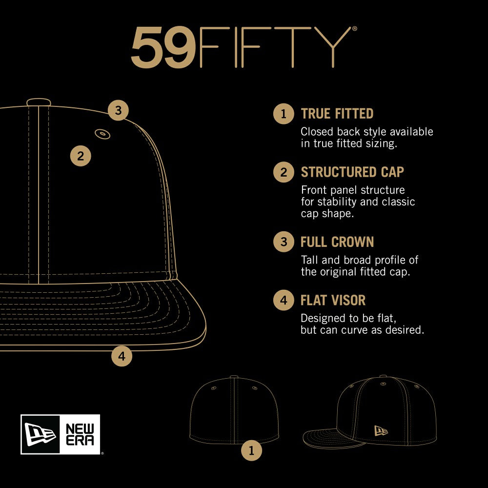 Pittsburgh Pirates Game Authentic Collection On-Field 59FIFTY Fitted Hat Black