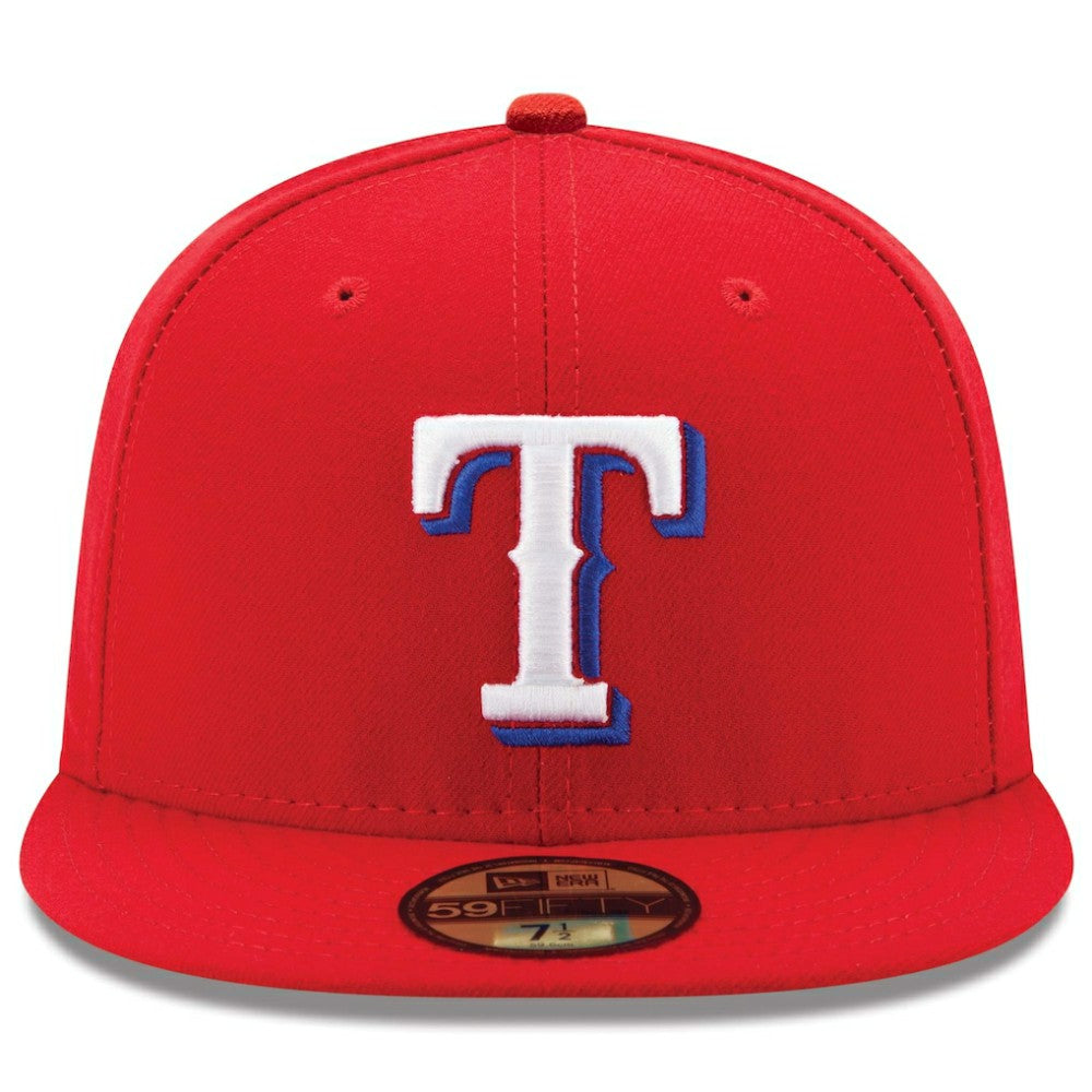 Texas Rangers Alternate Authentic Collection On-Field 59FIFTY Fitted Hat Red